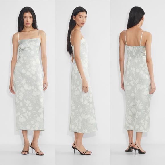 Dresses & Skirts - Aritzia Wilfred Madelyn Satin Dress